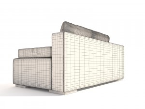 sofa marta pufetto Model 3D