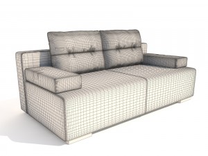 sofa marta pufetto Model 3D