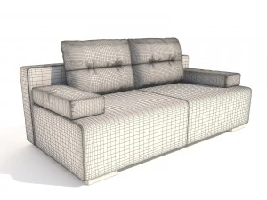 sofa marta pufetto 3D Model
