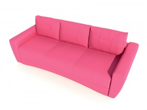 sofa pufetto andrea Model 3D