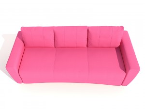 sofa pufetto andrea Model 3D