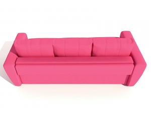 sofa pufetto andrea Model 3D