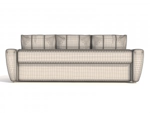 sofa pufetto andrea Model 3D