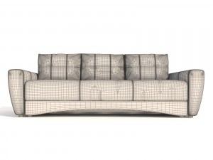 sofa pufetto andrea Model 3D
