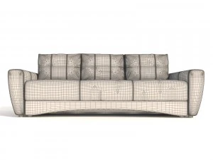 sofa pufetto andrea 3D Model