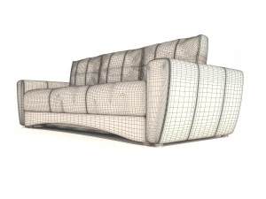 sofa pufetto andrea 3D Model