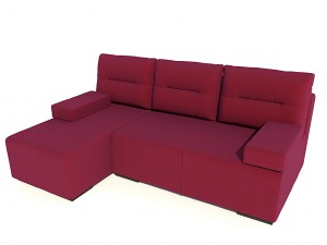 sofa marta pufetto 3D Model