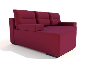 sofa marta pufetto 3D Model