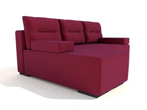 sofa marta pufetto 3D Model