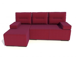 sofa marta pufetto 3D Model