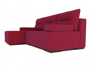 sofa marta pufetto 3D Model