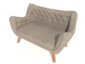 sofa poet 3D Model