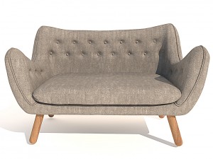sofa poet 3D 모델
