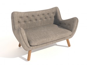 sofa poet 3D 모델