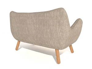 sofa poet 3D Model