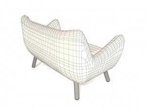 sofa poet 3D 모델