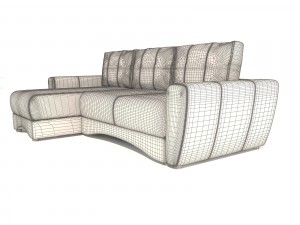 sofa andrea pufetto 3Dモデル