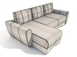sofa andrea pufetto 3Dモデル