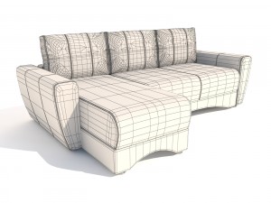 sofa andrea pufetto 3Dモデル