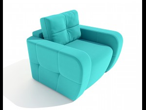 armchair renata pufetto 3D Model