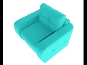 armchair renata pufetto 3D Model