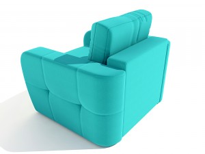 armchair renata pufetto 3D मॉडल
