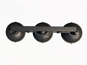 chandelier nordic vintage iron hang 3D Modell