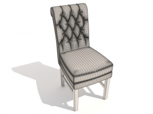 soft chair arthur 3D Model