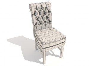 soft chair arthur 3D Model