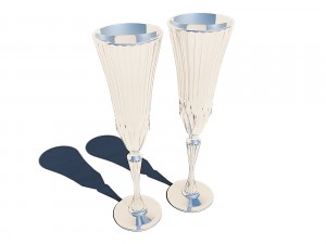 stemware zara home Model 3D