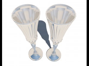 stemware zara home Model 3D