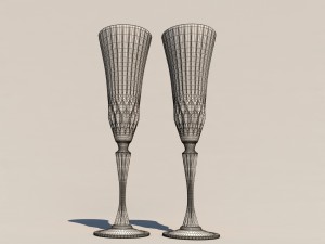 stemware zara home Model 3D