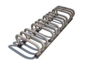 bicycle parking Model 3D