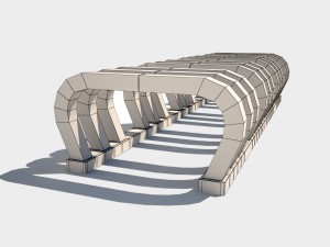 bicycle parking Model 3D