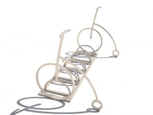 bicycle parking 3D Model