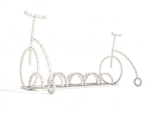 bicycle parking 3D Model