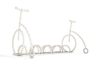 bicycle parking 3D Model