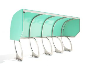 bicycle parking 3D Model