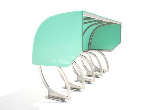 bicycle parking 3D Model