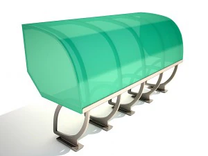 bicycle parking 3D Model