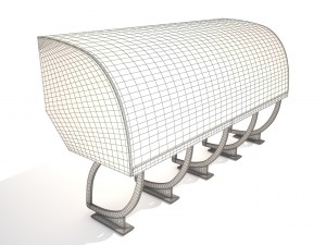 bicycle parking 3Dモデル