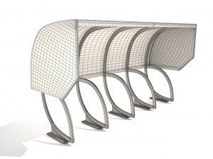 bicycle parking 3Dモデル