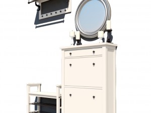 hallway ikea 3D 模型