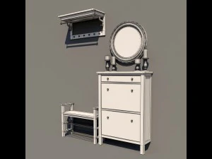 hallway ikea 3D Model