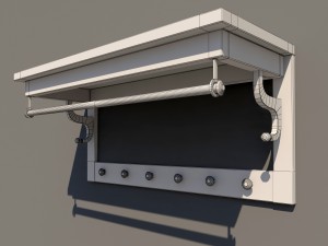 hallway ikea 3D 模型