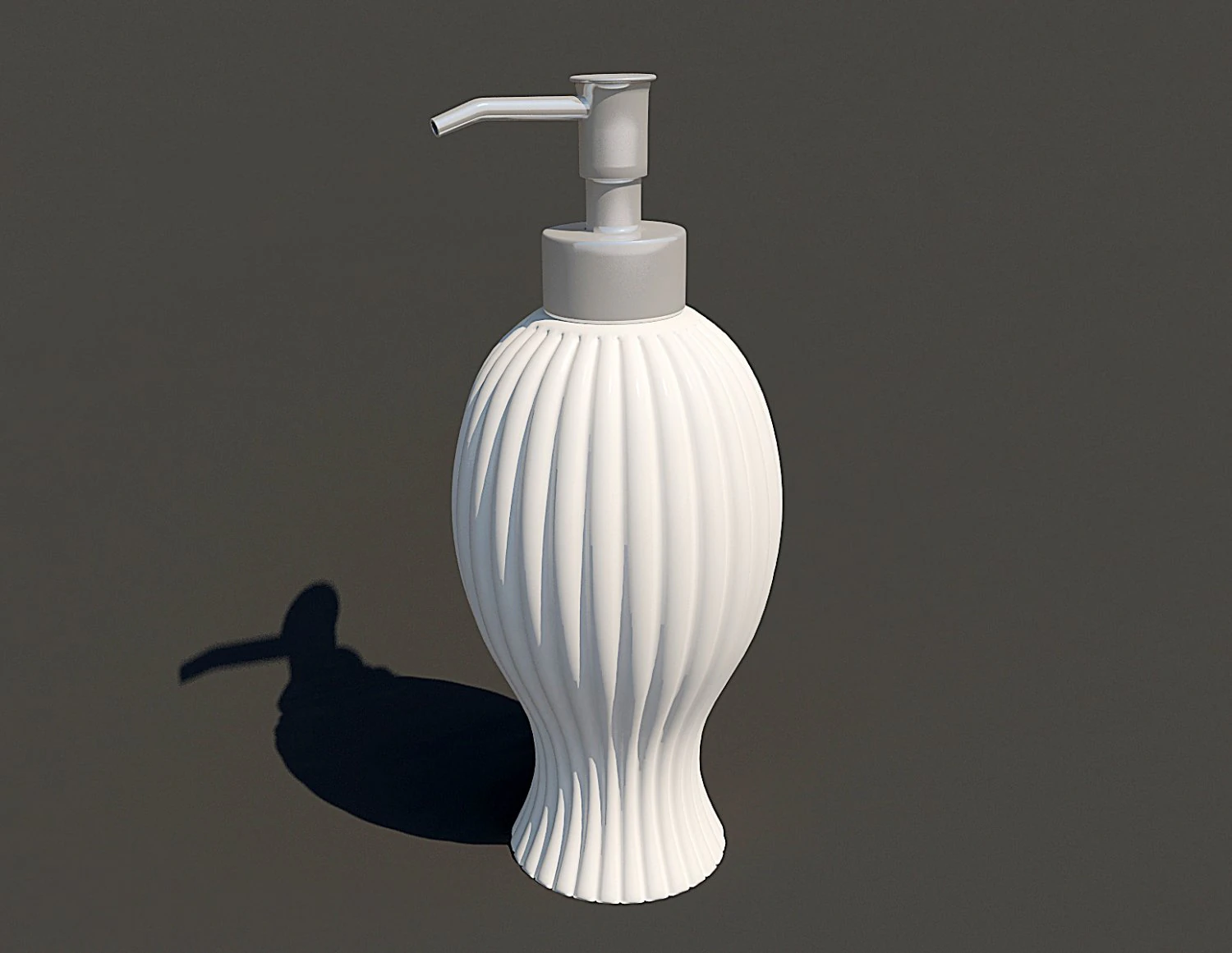 dispenser for liquid soap 3D Model .c4d .max .obj .3ds .fbx .stl .blend