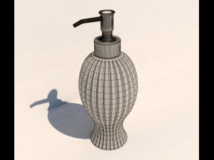 dispenser for liquid soap 3Dモデル