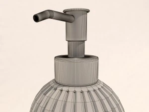dispenser for liquid soap 3D Model