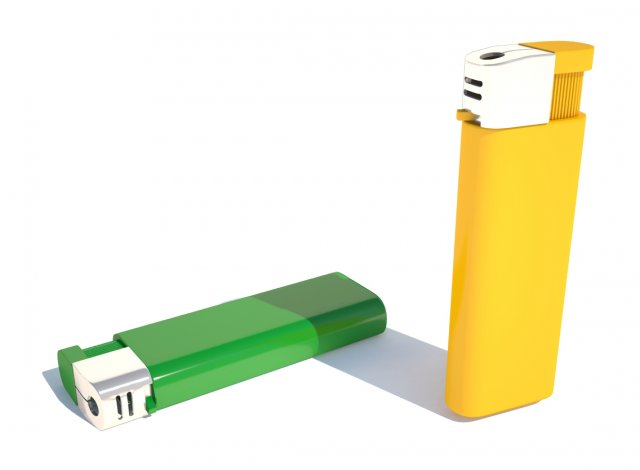 cigarette lighter 3Dモデル .c4d .max .obj .3ds .fbx .stl .blend 