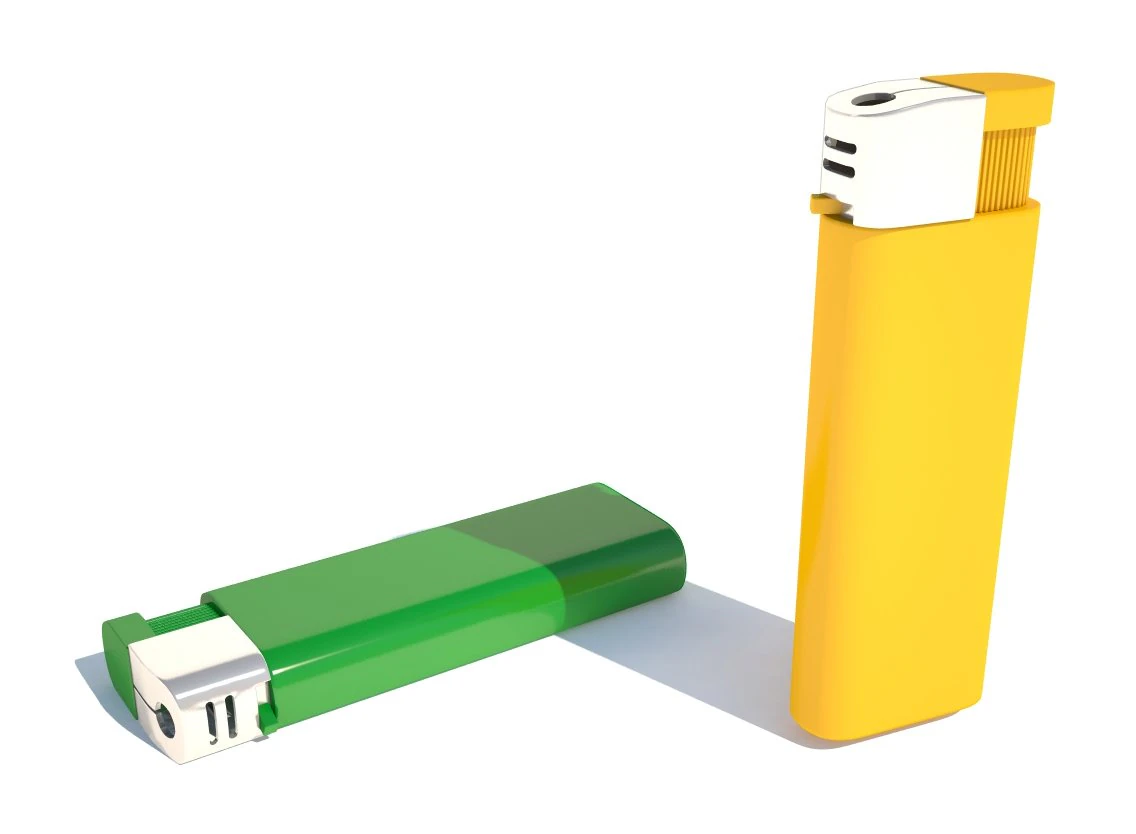 cigarette lighter 3D Model .c4d .max .obj .3ds .fbx .stl .blend